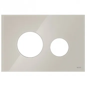 TECE Лицевая панель TECEloop, стекло светло-бежевое