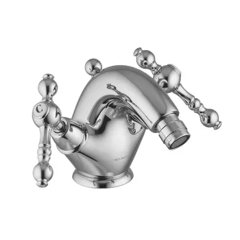 Смеситель для биде Fima Carlo Frattini Epoque на 1 отверстие, с донным клапаном, хром F5062/2CR