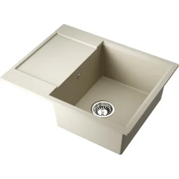 Мойка кухонная Omoikiri Daisen 65T-BE ваниль 4993513