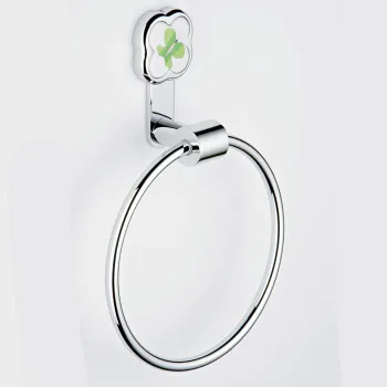 Полотенцедержатель THG Capucine Vert Decor Platine A7E-A02-504N хром