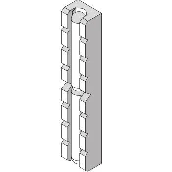 Песочные часы для саун Effegibi Air Осина термообработанная, AS 99 00 0222