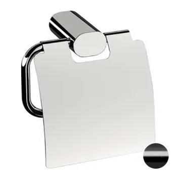 Держатель туалетной бумаги Remer Lounge черный брашированный хром (CFP) LN60CFP