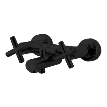 Смеситель для ванны Fima Carlo Frattini Maxima настенный, чёрный матовый F5304/1NS