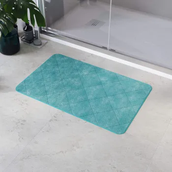 Коврик для ванной RGW BM-003 голубой 6241003-113