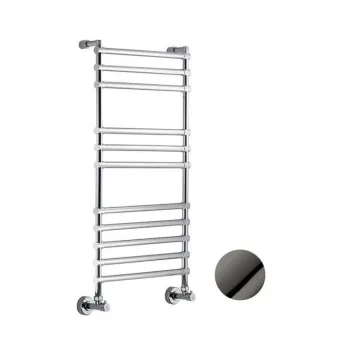 Полотенцесушитель водяной Margaroli Sole 4644711CRB 107X54 хром/черный