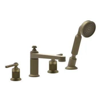 Смеситель для ванны Gessi VENTI20 65045.713 Antique Brass