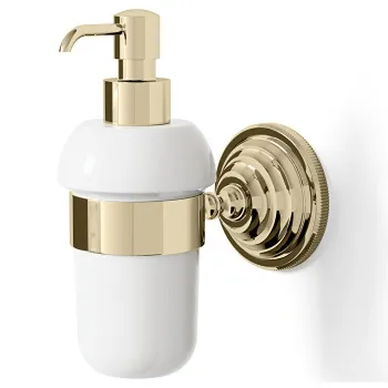 Дозатор для жидкого мыла Devon&Devon Diamond светлое золото WHD530OTBI