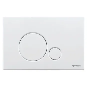 Duravit DuraSystem Beta 120 Клавиша смыва для унитаза, пластик, белый (СПЕЦЕНА с февраля 2025)