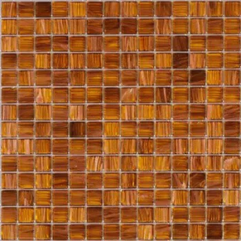 Стеклянная мозаика Rose Mosaic Gold Star 2x2 GA34 327x327
