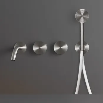 Смеситель для ванны CЕА Design Giotto Plus GIO 94 W S сталь