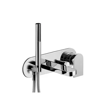 Смеситель для ванны Fantini Mare встраиваемый, излив 140, с ручн.душем, наружная часть, хром 51 02 E120B