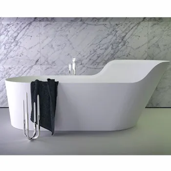 Ванна из искусственного камня KNIEF Glow 182x84 0600-061-01/R bi matt