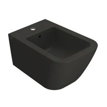 Биде подвесное Globo Stone 52см., крепление в комплекте, Smoke STS10.SK