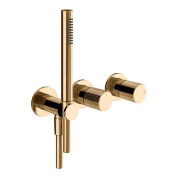 Смеситель для душа Gessi 70438.735 Warm Bronze PVD