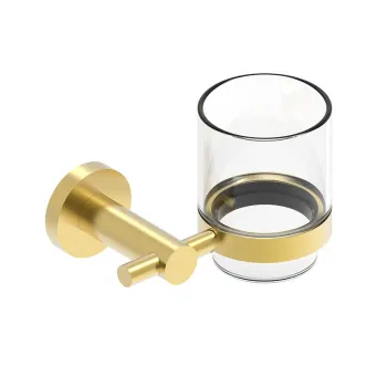 Стакан NEMO  настенный BRUSH GOLD NM-01021BG