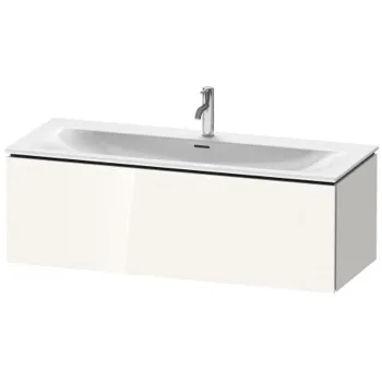 Duravit L-Cube Тумба подвесная под раковину # 234412, 1 выдвижное отделение, 400x1220x481мм, цвет White High Gloss