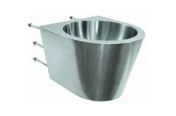 Раковина настенная полукруглая с антивандальными креплениями Nofer 13036.P.S