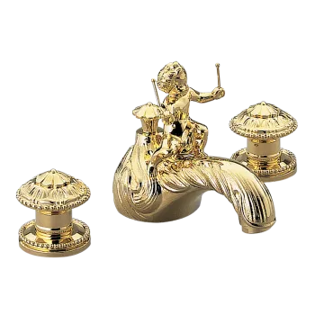 Смеситель для раковины THG Amour De Trianon G24-F01-151 полированное золото