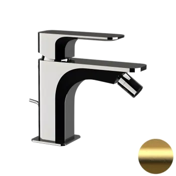 Смеситель для биде Daniel Tiara TA604DP золото брашированное