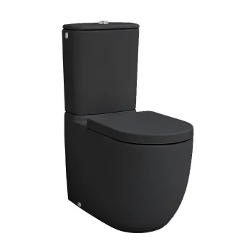 Унитаз напольный Artceram File 2.18 FLV003 17 00 с крепежом, черный матовый