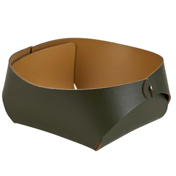 Корзинка ADJ Flora 15x15xH7, оливковый/горчичный 0041.55/40