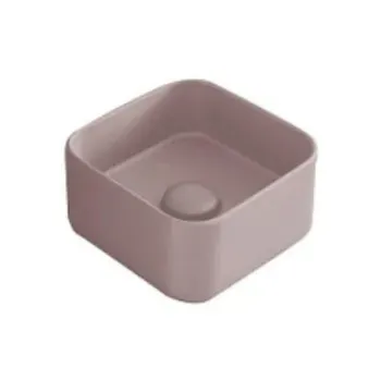 Раковина накладная Cielo Shui Comfort MILAQ CP 25 см розовый