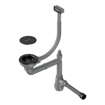 Сифон для мойки Omoikiri WK-1C-GB графит 4956760