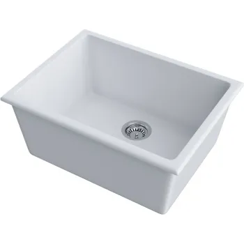 Мойка кухонная Omoikiri Okinoshima 61-U/I-WH белая 4997062