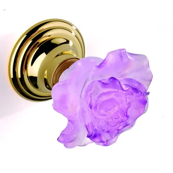 Запорный вентиль в стену THG Rose U5J-F01-30B полированное золото