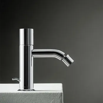 Смеситель для биде Fantini Nostromo 1 отв., с донным клапаном, хром 50 02 E908F