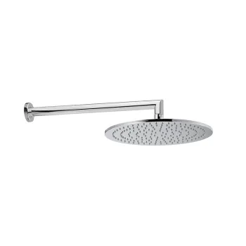 Верхний душ Cisal Shower D300 мм с настенным держателем L400 мм, хром DS01362021