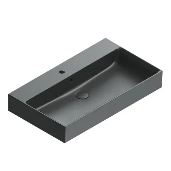 Раковина Catalano Premium 80x47, с 1 отв, черный матовый 220801022