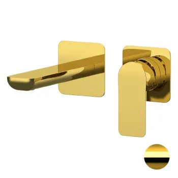 Смеситель для раковины Remer Infinity I15PDO золото