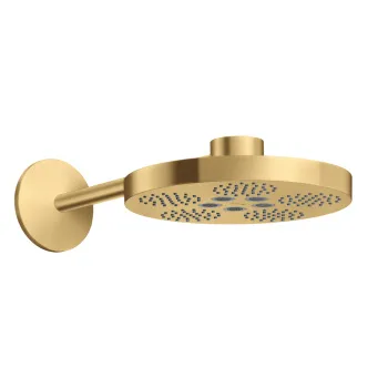 Axor One Верхний душ &Oslash;280 мм., с настенным держателем 389 мм., 2 режима, цвет: шлифованное зо