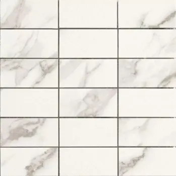 Мозаика Casalgrande Padana Marmoker Mosaico Statuario Grigio Lucido 5x10 30х30 2705417