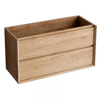 Тумба под раковину Nofer COOL с 2 ящиками 80x45x54 CL.080.MUD орех