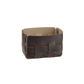 Корзинка ADJ Mini Bottega 12x19xH13, шоколад/капучино 1012.06/04