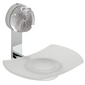 Мыльница стеклянная THG Moon Dragon U5G-A02-500 хром