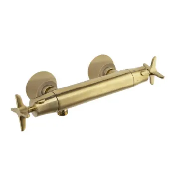 Смеситель термостатический Ramonsoler Adagio для душа золото 913401SOC