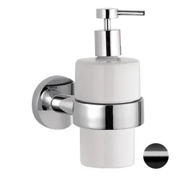 Дозатор Remer Guest Дозатор черный брашированный хром (CFP) GS13CFP