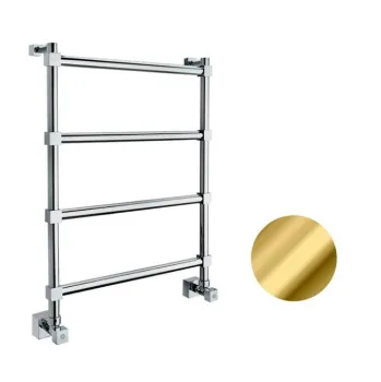 Полотенцесушитель водяной Margaroli Sole 442TQ4604GO 71x51 золото