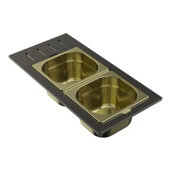 Контейнер Omoikiri DC-02-2-LG светлое золото 4999077