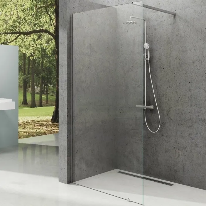 Душевая перегородка Ravak Walk-In Wall ST 1300x2000 GW9WJ0C00Z1 профиль Хром стекло Transparent