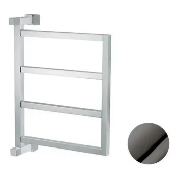 Полотенцесушитель водяной Margaroli Brezza 7004704CN 65.6x49.5 хром/черный