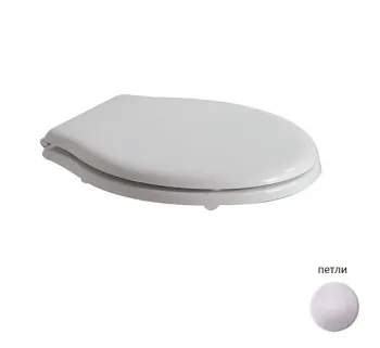 Крышка-сиденье Globo Paestum с системой soft close цвет cerniere cr PA138