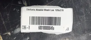 Керамогранит Италон Stellaris Absolut Black Lux 120x278 см 600180000049a