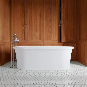 Ванна из искусственного камня Devon&Devon Celine White 176.5x89 CELINEWH