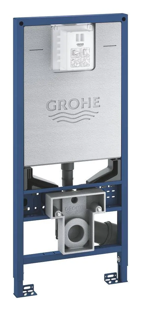 Инсталляция для подвесного унитаза, Grohe Rapid SLX, монтажная высота 1.13 м, со встроенной электрич