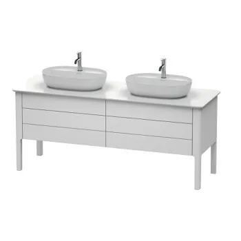 Duravit Luv База напольная, 743x1788x570, 2 выдв.ящика, цвет белый шелковисто-матовый
