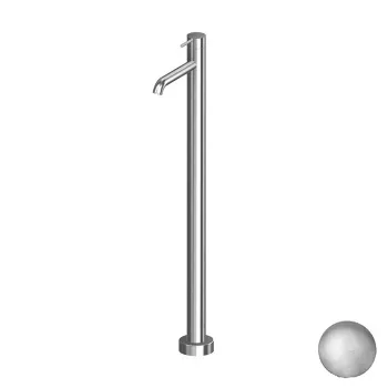 Смеситель напольный для раковины Gattoni Circle Two 9109/90NS никель